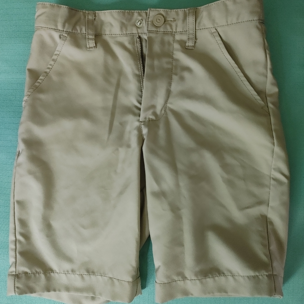 Boys Khaki Uniform Shorts